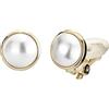 Traveller Orecchini a clip - Perla 10 mm bianco - placcati oro 22 carati - 113364