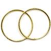 Arranview Jewellery Orecchini a cerchio, in oro giallo da 9 kt e Oro giallo, colore: Gold, cod. AV-GH18-LWDC-NEW
