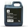 Liquiwire Vernice Conduttiva 1 Litro - Rivestimento al Carbonio per Schermatura Chitarre, Riparazione PCB e Telecomandi - Nero Opaco - Schermatura EMI/RF