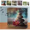 Cepewa Set di 4 sensori di movimento Soundbox, 12 x 12 x 3,5 cm, cartone, plastica, suono di meditazione, suono d'onda, canto di gabbiano (1 x set di 4 Soundbox)