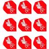 FOCO F2139 Liverpool Football Club Dart Flights - 3 Sets (9 flights in total) NEW by Red Dragon Darts