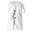DANZA IN VETRINA Sacchetto in Microfibra Basic con Stampa Digitale per Punte TH-068 Tech Danza Classica Etoile Ballo Sport Allenamento Saggio Dance Ballerina Principiante Punta