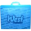 Westfolio West Design, valigetta portadocumenti, formato A3, colore blu