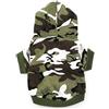 SMALLLEE_LUCKY_STORE camicia da cane vestito per cane di piccola taglia verde felpa con cappuccio cuccioli magliette gatto yorkshire chihuahua cane carino dei vestiti