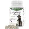 EXVital TierPlus Complesso di Vitamine B per Cani e Gatti - B1, B2, B3, B5, B6, B9, B12, K3, 120 compresse, ad alto dosaggio - Prodotto in Germania