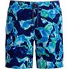 Speedo Print Boardshort 18 Costume a Pantaloncino per Uomo, Hapuna Blue, 32