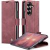 Monweicz Cover Compatibile con Samsung Galaxy ZFOLD7, Custodia Portafoglio con Slot per Scheda, Protezione Completa Premium in Pelle PU, Flip Libro Magnetica Samsung Galaxy ZFOLD7, Vino Rosso