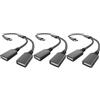 MOGOOD Adattatore da USB C a doppia USB femmina Tipo C a doppio cavo USB 2.0 OTG Splitter Convertitore per MacBook Pro, Google Pixel, Galaxy S22/S21/Note 8.