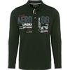 Carisma Polo a maniche lunghe, da uomo, 100% cotone, a maniche lunghe, con ricamo? Piacevole vestibilità normale, a maniche lunghe, per ufficio e tempo libero, 3445, KH., L