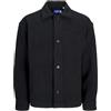 JACK & JONES Jorgreenpoint Jacquard Overshirt LS Camicia a Maniche Lunghe, Bianco Antico, M Uomo