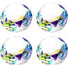 Eterspr 4PCS Gemme Colorate, 40mm Diamante Sintetico, Diamante Acrilico Grande per Decorazioni per Matrimoni, Decorazioni per Feste, Decorazioni per Vetrine