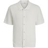JACK & JONES Polo da Uomo in Tinta Unita Jprblajones Knit Polo S, Nero, XL