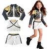 YISKY 3 Pezzi Kp0p Ru-mi Costume Bambina Set, Costume da cacciatore di dem0ni, K-p0p Cosplay Costume, Dem0ns Hun-ters Animes Cosplay Costume, KP0P Dem0ns C0splay C0stume Per Natale Carnevale Party (130)