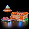 YEABRICKS Luce a LED per 10352 Icons The Simpsons: Krusty Burger blocchi modello (set di mattoncini non incluso)