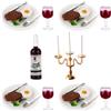 NETUME Set di Alimenti in Miniatura per Casa Delle Bambole, Set di Bevande Mini Food, Mini Cibo per la Cucina Della Casa Delle Bambole, Mini Decorazione Fai da Te