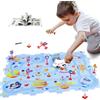 YOOYID Pista Macchinine Con Traccia e Puzzle Elettrico per Bambini 3+ Anni, Gioco Logica Educativo Interattivo, Regali per Ragazzi e Ragazze