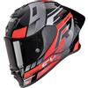 SCORPION Casco EXO-R1 EVO 2 AIR ADRENALINE Rosso Argento SCORPION