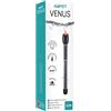 AQPET VENUS Riscaldatore Termoriscaldatore per Acquario in vetro Infrangibile Termostato regolabile, 50 Watt Lunghezza 22 cm