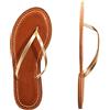 vineyard vines Infradito con cinturino skinny, Oro, 40.5 EU