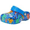 Crocs Unisex Bambino Baya Seasonal Printed Clog T Sabot, Bright Cobalt, 20/21 EU
