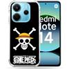 Cokitec Cover rinforzata per Xiaomi Redmi Note 14 4G Manga One Piece Teschio