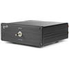 Dynavox AMP-S III, commutatore per amplificatori e altoparlanti, chassis in alluminio, 2 coppie di casse su 1 amplificatore / 2 amplificatori su 1 coppia di casse, connettori a banana/morsetti, nero
