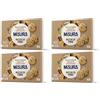 Misura Fibrextra Biscotti Integrali con Gocce di Cioccolato Fondente | Ricchi di Fibre | Farina Integrale da Filiera Italiana | Confezione in Carta Certificata FSC | 6 Porzioni da 6 Biscotti.