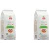 La Veronese | Bel paese Mix® Pane e Pizza, Miscela di Farine Senza Glutine, Senza Latte, Senza Uova, Preparato per Prodotti da Forno Senza Glutine, 500g (Confezione da 2)