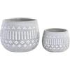 DKD Home Decor Set di vasi, Standard