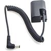 FocusFoto Fotga batteria LP-E6 Dummy DR-E6 DC accoppiatore con cavo a spirale adattatore di alimentazione per Canon EOS 5DS R, 5D Mark IV IIII II, 6D 7D Mark II, 90D 80D 70D 60Da R5 R6