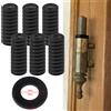 NONE 60pc Anelli di Montaggio Rondella di Plastica Bianca Per Cerniera Della Porta 0.5-1.2mm Guarnizione In Nylon Guarnizione Piatto Isolante Ad Alta Temperatura