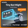 KAWA 2K KAWA MINI 3 Pro Telecamere per Auto DVR Piccola Dash Cam 24 Parcheggio Auto Videoregistratore WiFi APP Controllo Vocale Dashcam per Auto