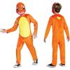 Disguise Pokémon Charmander Kids Costume, Children's Classic Character Outfit, Child Size Medium (7-8) Orange