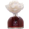 HYPNO CASA - Diffusore di Fragranza profumata per ambiente con fiore - 250ml (Sandalo Nobile)