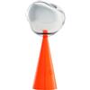 Tom Dixon - Lampada senza fili ricaricabile Melt - Arancione - Policarbonato soffiato metallizzato - Designer Annebet Philps