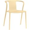 Magis - Poltrona impilabile Air- - Beige - Polipropilene rinforzato con fibra di vetro - Designer Jasper Morrison