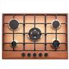 Glem Gas - Piano Cottura A Gas Gt755tf 5 Fuochi 68,5cm-terra Di Francia