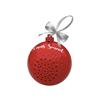 Sbs - Speaker Wireless A Forma Di Pallina Natalizia-rosso