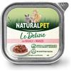 NaturalPet Cat Adult Le Delizie bocconcini in gustosa salsa 85 gr Manzo e maiale - 1° ORDINE? fino al 20% di sconto