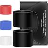 AUYAO Supporto per Parastinchi in Silicone, Shin Guard Stay Grip Tape Parastinchi, Supporto Antiscivolo per Stinchi da Calcio, Calcio Caviglia Strap per Calciare Corsa e Ciclismo