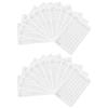 PATIKIL Foglio punteggio Golf, 20 Fogli 6 x 3.9 Pollici Scheda segnapunti per Tenere Traccia degli Strumenti di Registrazione del punteggio del, Bianco