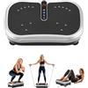 DoXtreme Pedana Vibrante Dimagrante 200W, 120 Livelli, Telecomando, Portata 120 kg - Pedana Vibrante per Circolazione Gambe, Rassodamento Muscolare e Recupero - Ideale per Casa
