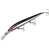 Cotton Cordell Deep Diving - Esca Artificiale da Pesca con Pinna Rossa, CD904, Cromato/Nero., 5-inch, 5/8 Ounce