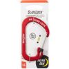 Nite-ize Nite Ize CSLA4-10-R6 Moschettone Slidelock, Rosso, 4