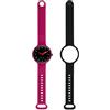HIP HOP Orologio HIP HOP DONNA HERO.NEXT quadrante MONO-COLORE NERO movimento SMARTWATCH SMARTMODULE e CINTURINO SILICONE FUCSIA, NERO HWU1196