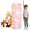 AOOHA Pouf a sacco per riporre giocattoli di peluche,Sacco Stoccaggio Bambini(senza imbottitura),Tela Grande Pouf Sacco,Borsa Portaoggetti per Giocattoli Peluche,per organizzare, giocare e scatolare