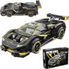 FULHOLPE Technic,Kit di costruzione per auto sportive Lambo Speed Champions EVO, 360 kit di costruzione per auto da corsa Supercar, per adulti e ragazzi, compatibile con Lego Technic