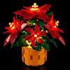 MENZAVA Kit di Illuminazione a LED Compatibile con LEGO 10370 Stella di Natale Botanical Collection Modello da Costruire - Set di luci per a LED Il Modello (Non includere Il Modello)