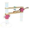 boppi Pista Biglie Bambino Pacchetto Espansione Altalena e Ruota - Costruzioni Bambini in Legno con 6 Biglie Di Vetro Colorate - Giochi Educativi Montessori dai 3 Anni in Su - Idea Regalo di Boppi