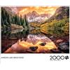 Buffalo Games - Joshua Snow - Maroon Lake Reflections - Puzzle da 2000 pezzi per adulti impegnativo puzzle perfetto per serate di gioco - Dimensioni finite 38,50 x 26,50